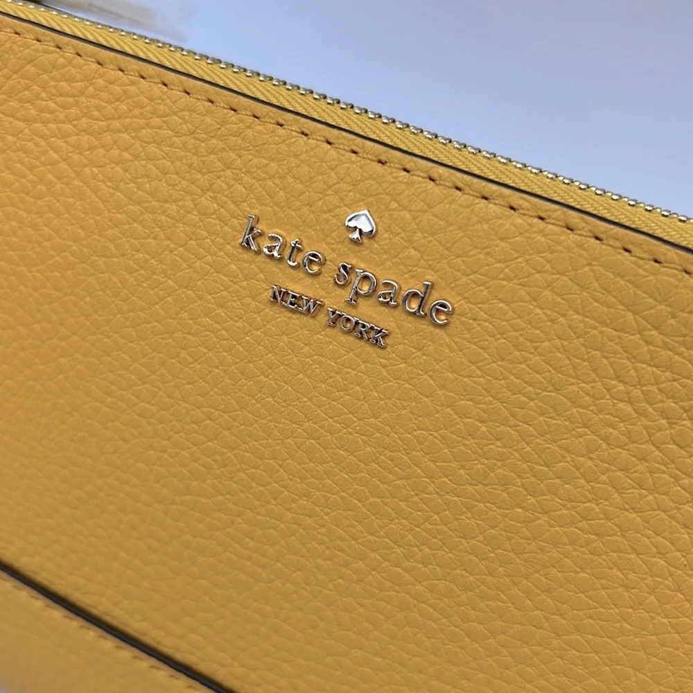 Kate Spade Lena Convertible Wristlet Daffodil - Picture 3 of 14